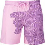 Sea'sons Liquid Lines Swimshort Purple Pink