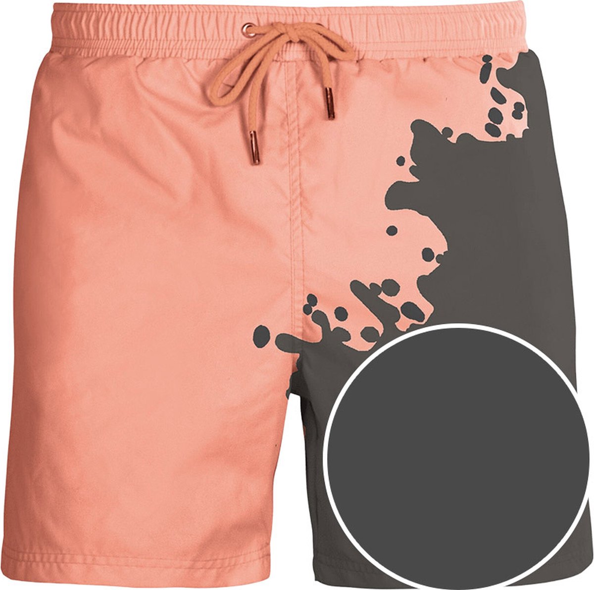 Sea'sons Main Swimshort Grey Coral