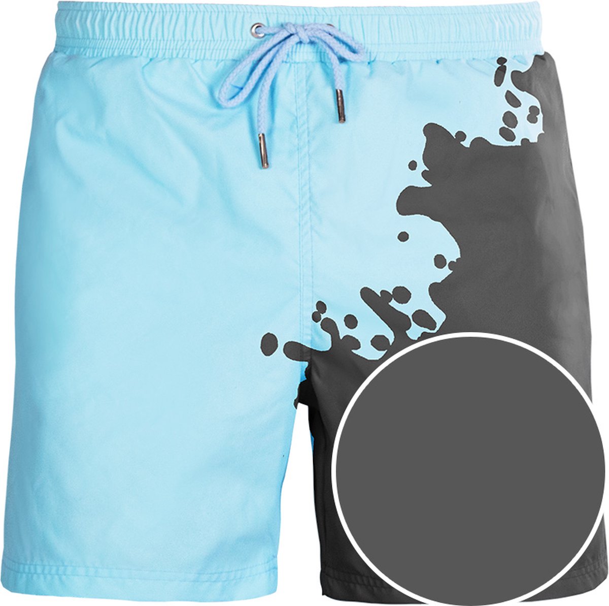 Sea'sons Main Swimshort Grey Blue