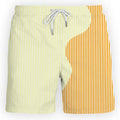 Sea'sons Striped Swimshort Orange Yellow
