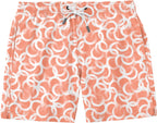Sea'sons Pattern Swimshort Koraal