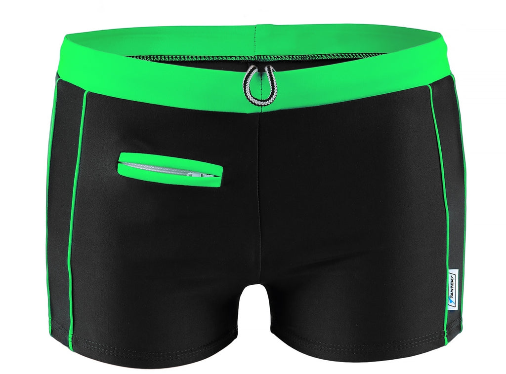 High-quality image of zwemboxer monaco lime