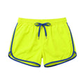 Shortshort Neongeel/Blauw
