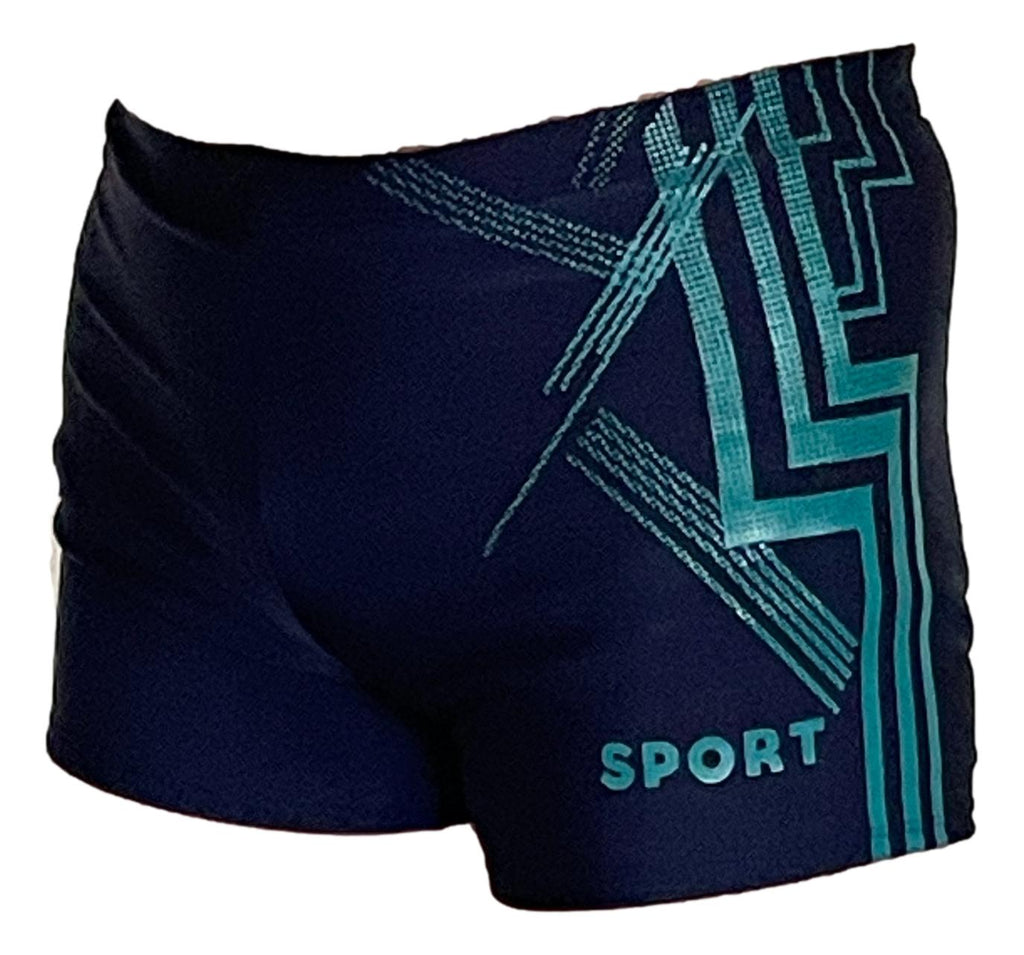 High-quality image of miami zwemboxer blauw