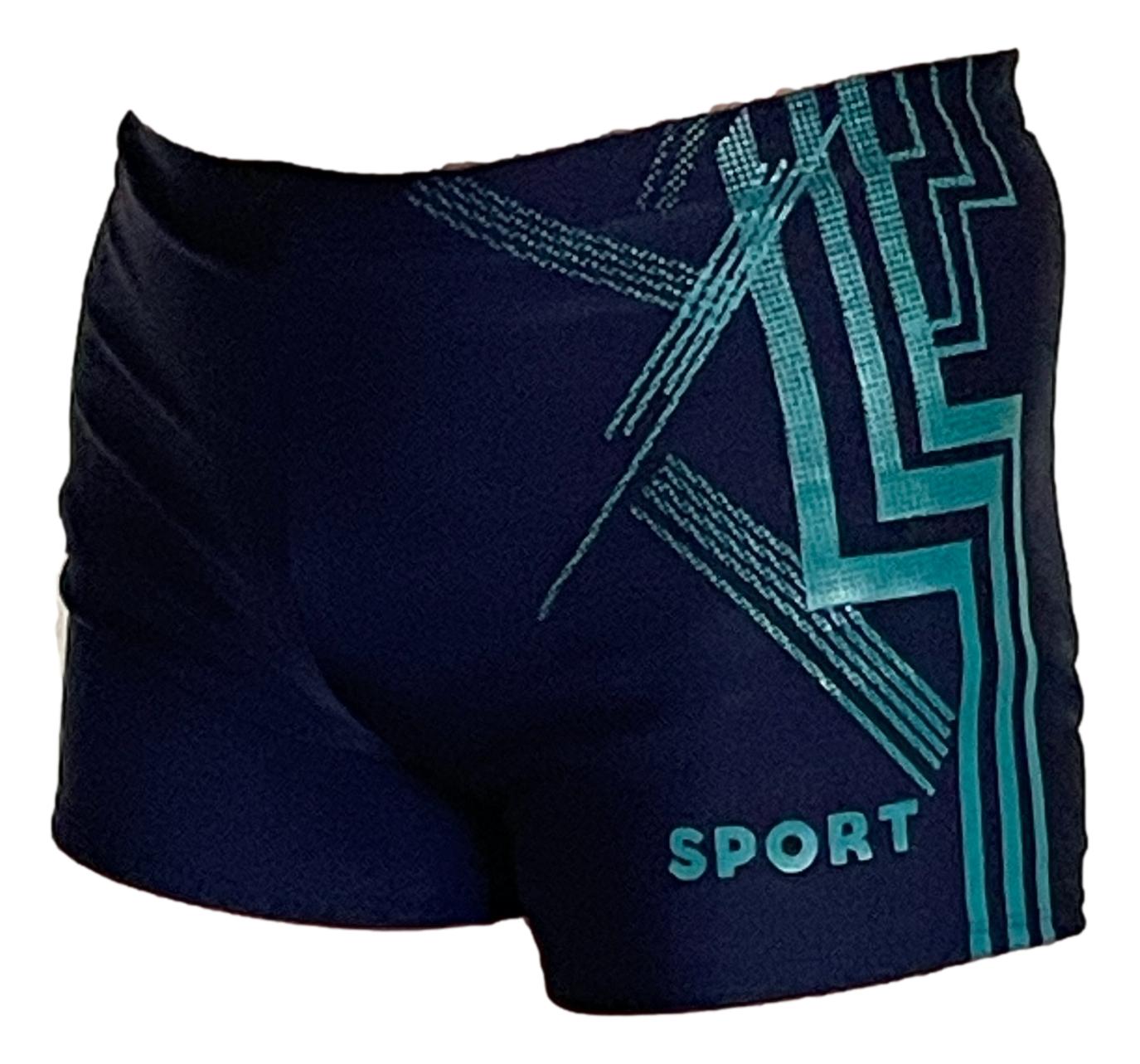 High-quality image of miami zwemboxer blauw
