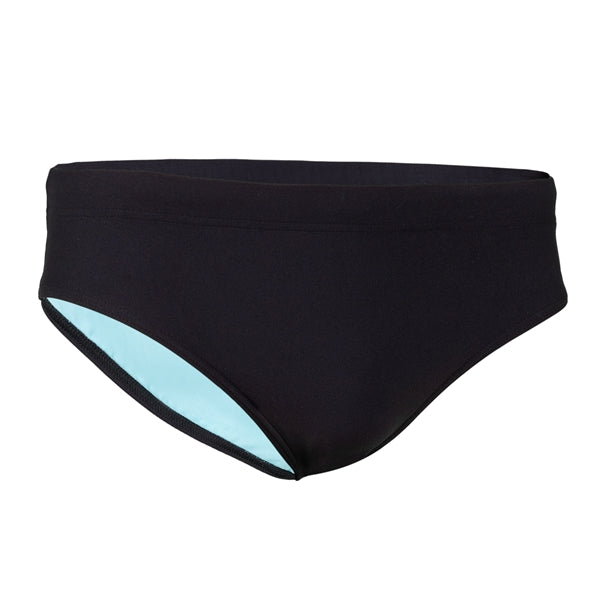 Essential zwemslip 8 CM - Black / Light Blue
