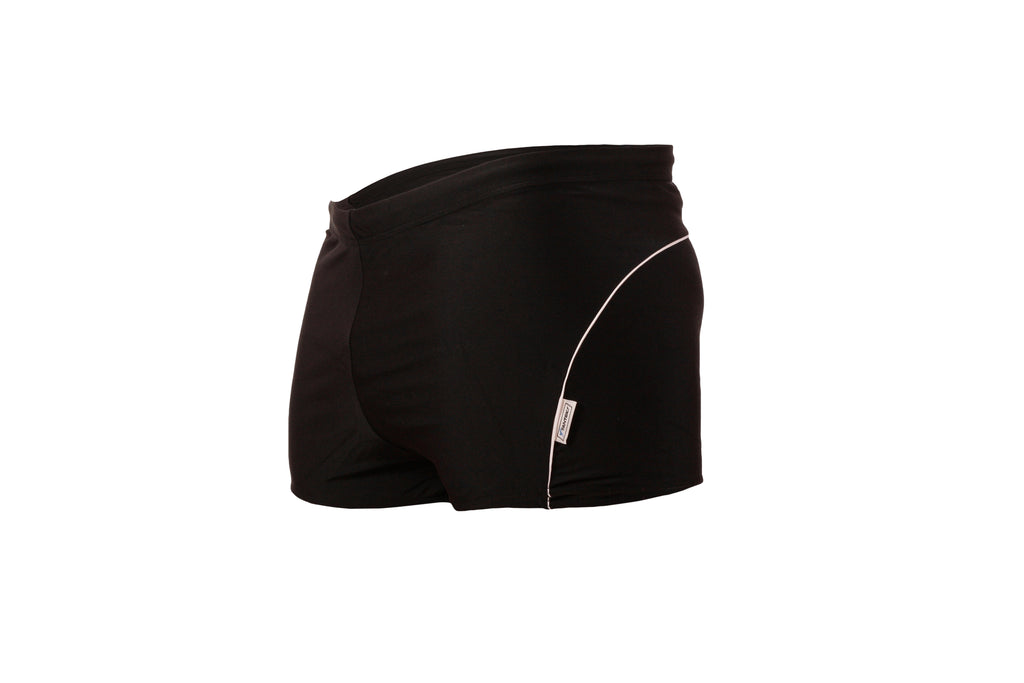High-quality image of zwemboxer colourback black
