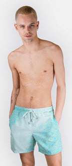Sea'sons Mosaic Swimshort Mint Green