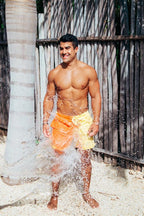 Sea'sons Main Swimshort Orange Yellow