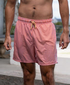 Sea'sons Striped Swimshort Coral White