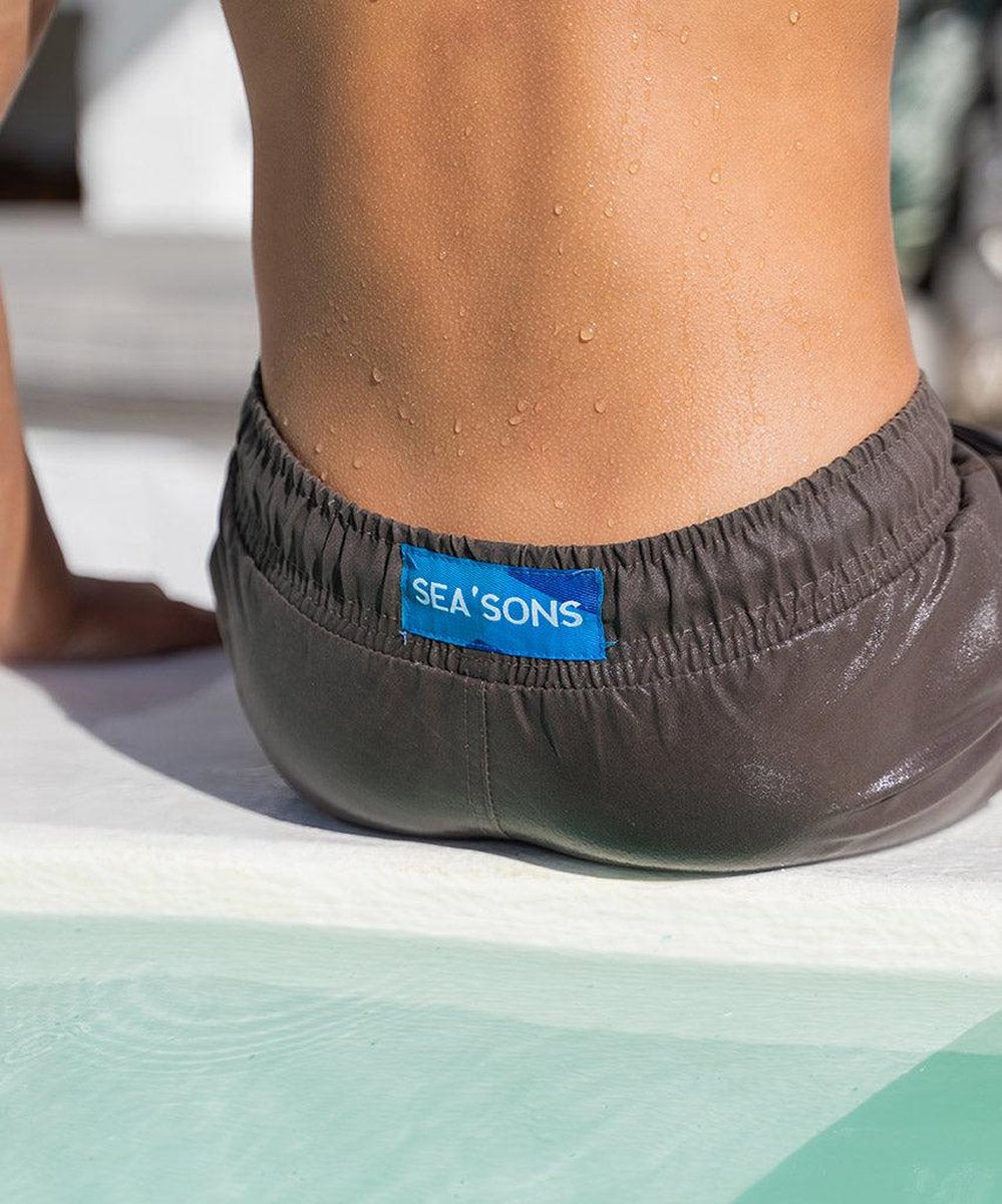 Sea'sons Main Swimshort Grey Coral