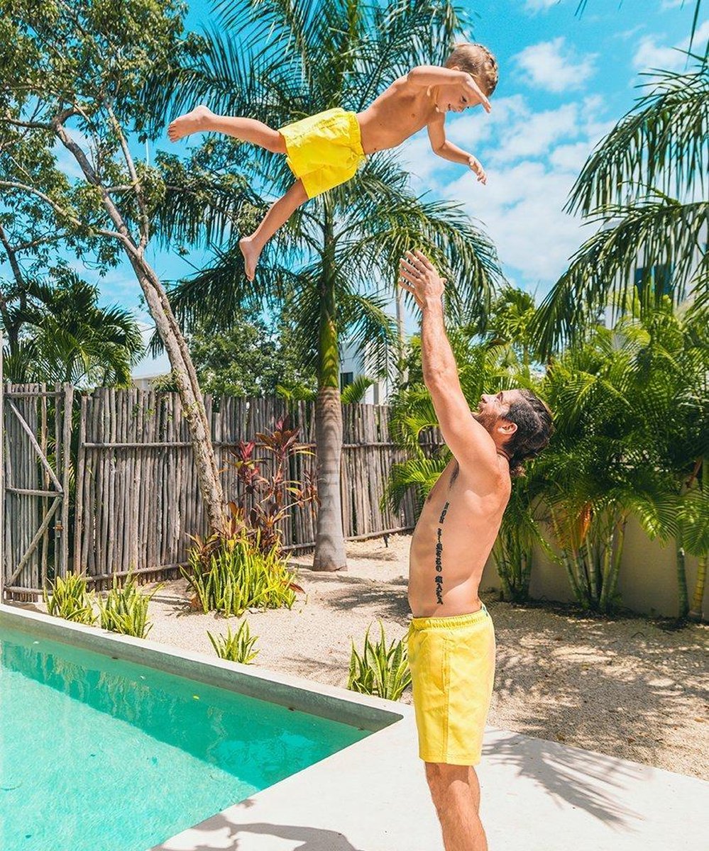 Sea'sons Main Swimshort Orange Yellow