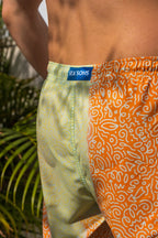 Sea'sons Swimshort Doodle Orange Mint