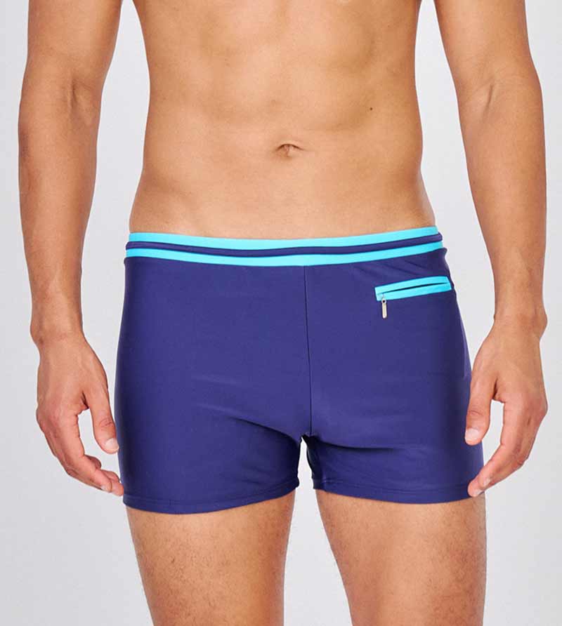 Zwemboxer Portimão - Lightblue/Blue
