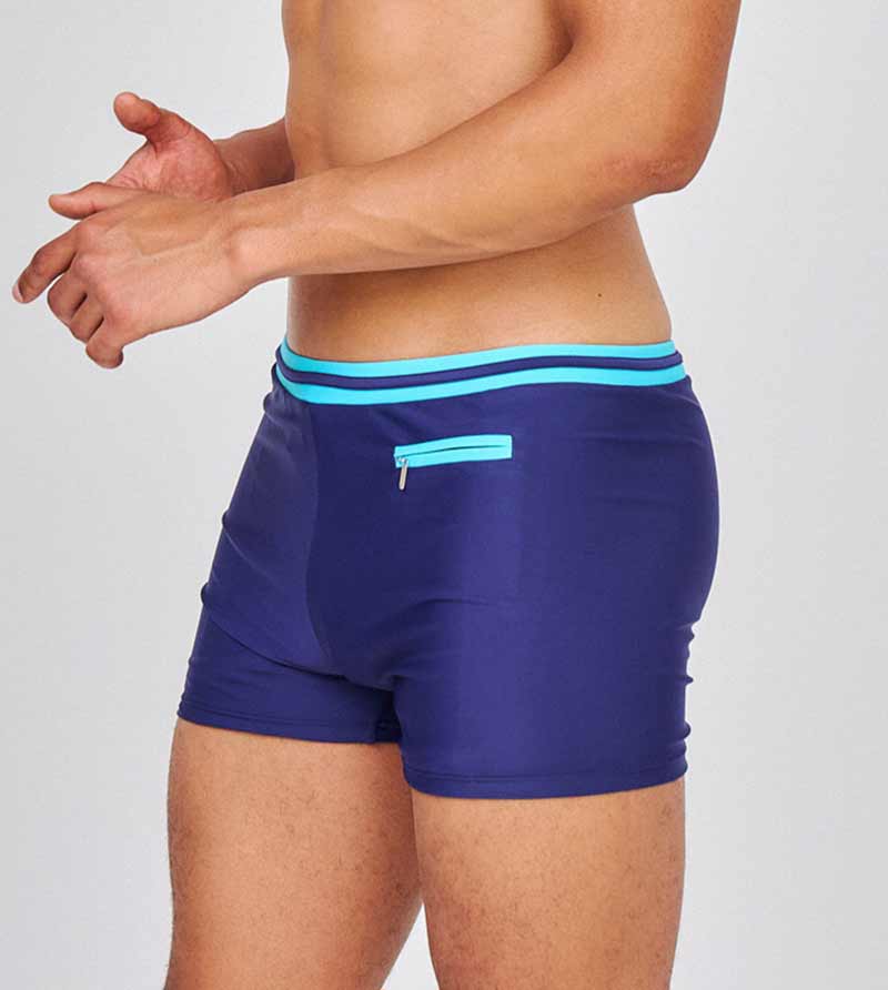 Zwemboxer Portimão - Lightblue/Blue