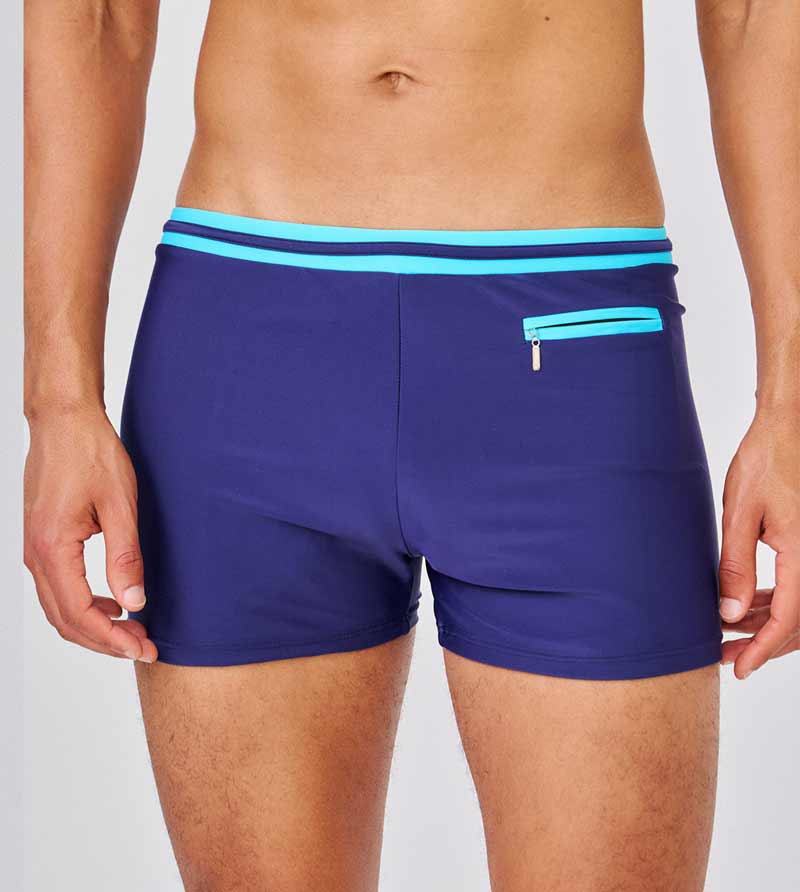 Zwemboxer Portimão - Lightblue/Blue