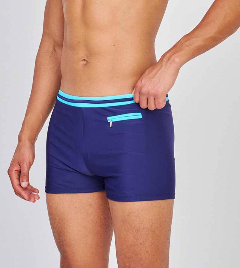Zwemboxer Portimão - Lightblue/Blue