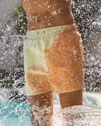 Sea'sons Swimshort Doodle Orange Mint