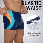 Zwemboxer Olaf Blauw/Oranje