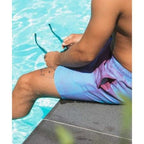 Sea'sons Swimshort Color Changing Cherryblue