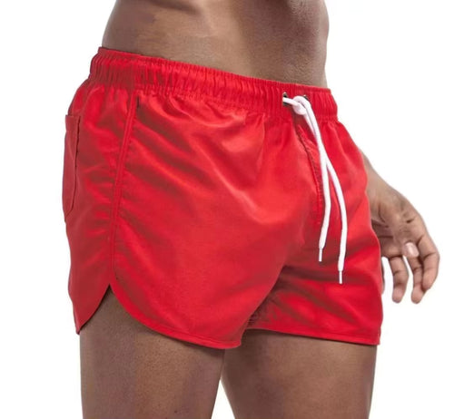 Riviera Retro Zwembroek, Hot Coral Red