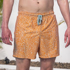 Sea'sons Swimshort Doodle Orange Mint
