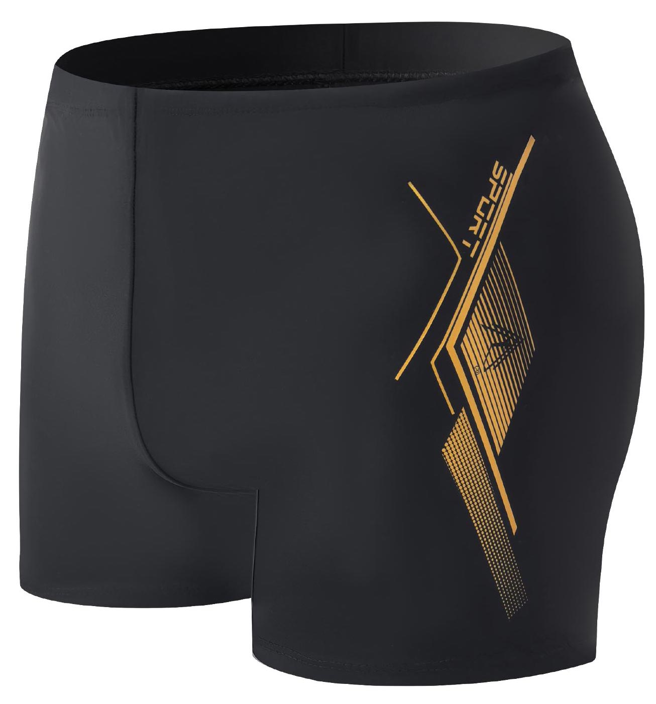 Venice zwemboxer Zwart/Goud